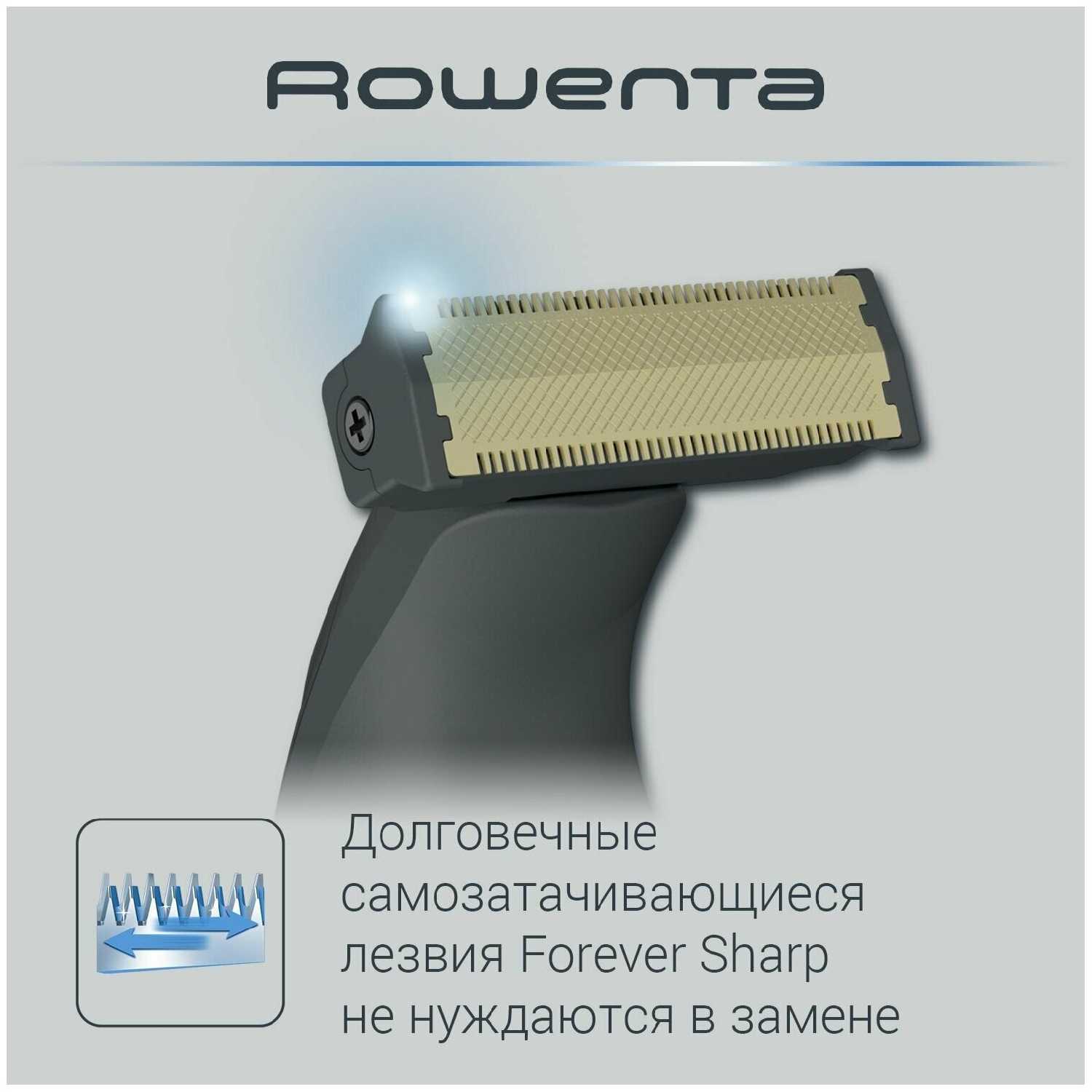 Триммер для бороды Rowenta Forever Sharp Comfort (TN6040F4) фотография 1