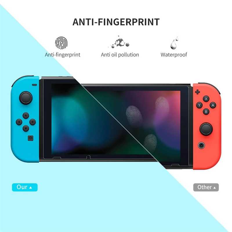 Гидрогелевая защитная пленка Nintendo Switch Гидрогелевая защитная пленка (Nintendo Switch OLED) фотография 3