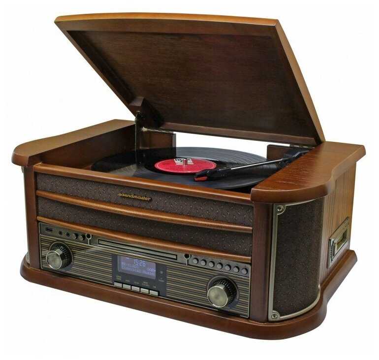 Проигрыватель виниловых дисков Soundmaster NR545DAB