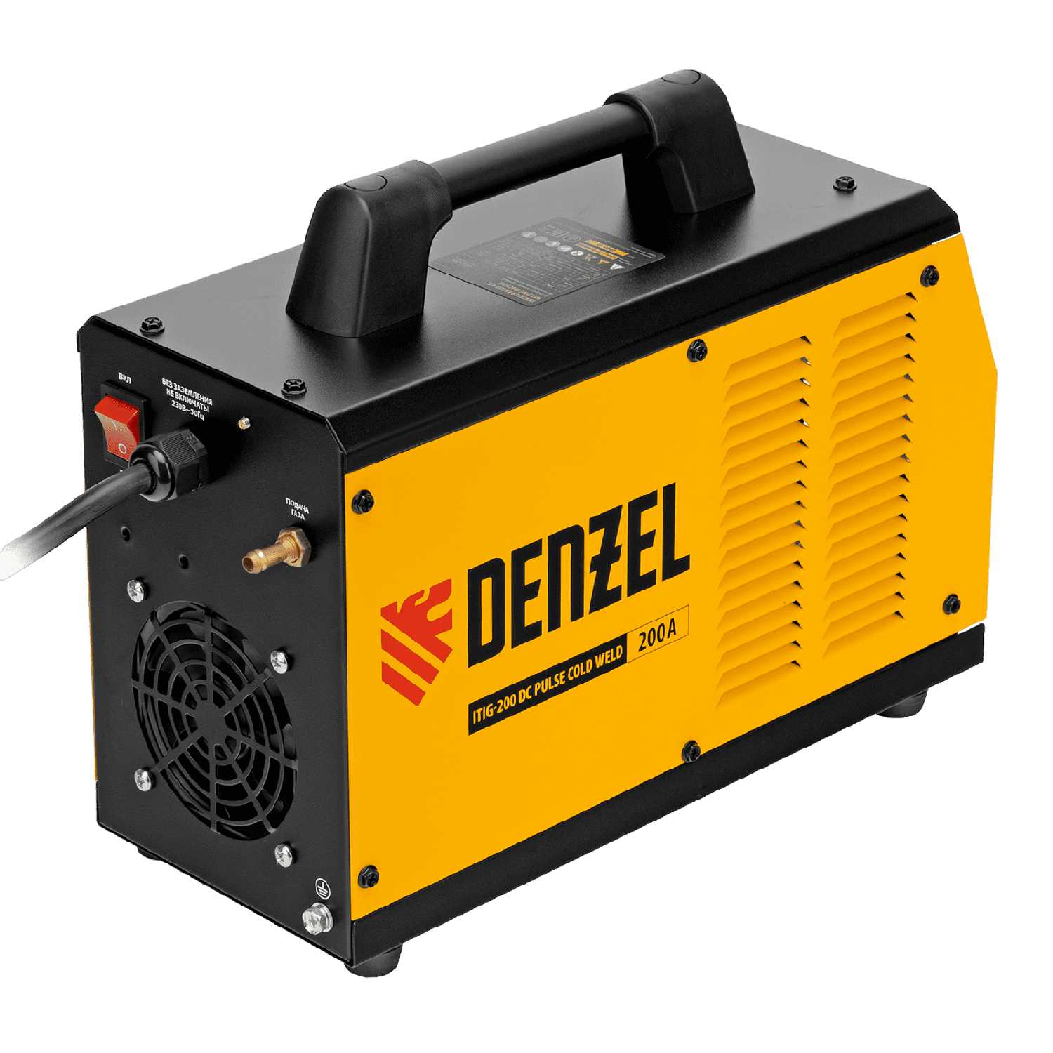 Сварочный аппарат Denzel ITIG-200 фотография 2