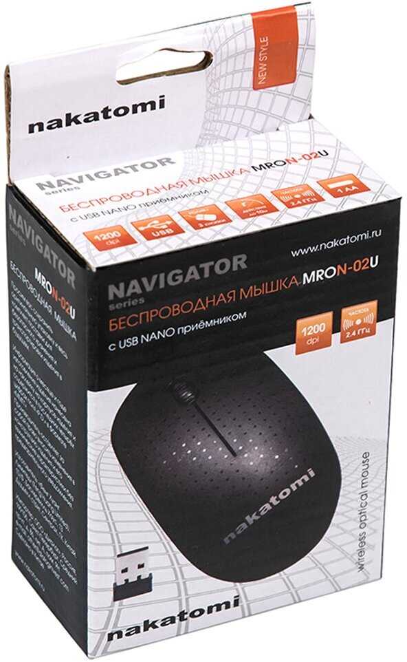 Мышь компьютерная Navigator Nakatomi (MRON-02U) фотография 16