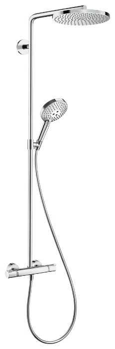 Душевая стойка hansgrohe Raindance Select S Showerpipe 240 1jet P 27633000, хром