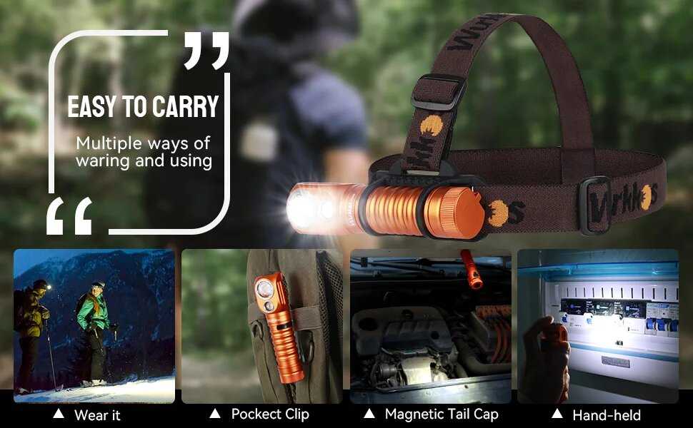 Налобный фонарь Wurkkos HD20 (LH351D XPL) фотография 10