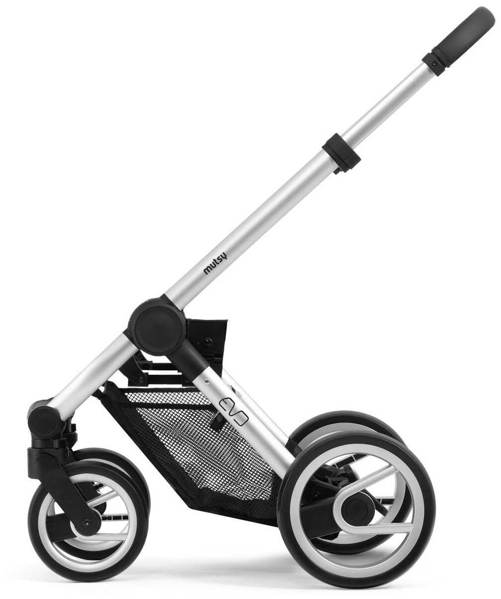 Коляска 2в1 Mutsy Evo Bold Deep grey на шасси Grey grip standart фотография 3