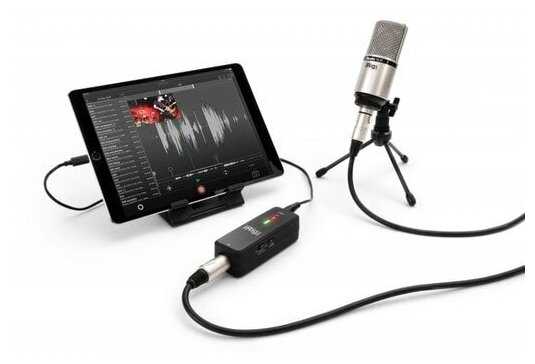 Мобильный микрофонный интерфейс IK Multimedia iRig Pre HD для устройств на базе iOS, Mac/PC, цвет черный фотография 2
