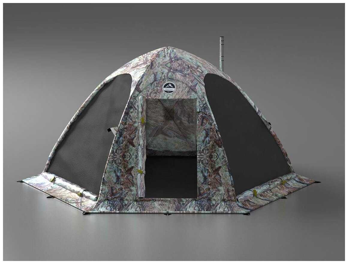 Палатка AltaiCamp Алтай 3 двухслойная фотография 15