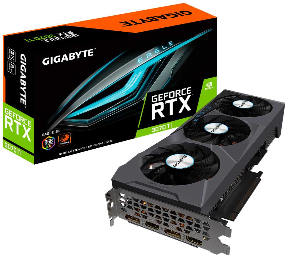 Видеокарта GIGABYTE GeForce RTX 3070 Ti EAGLE 8G (GV-N307TEAGLE-8GD) фотография 7
