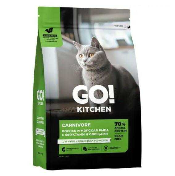 Корм для кошек GO! Carnivore (лосось, треска) фотография 8