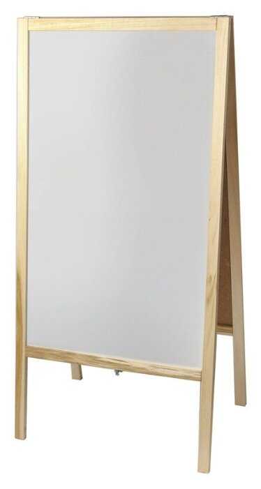 Доска магнитно-маркерно-меловая STAFF 236889 80х48 см