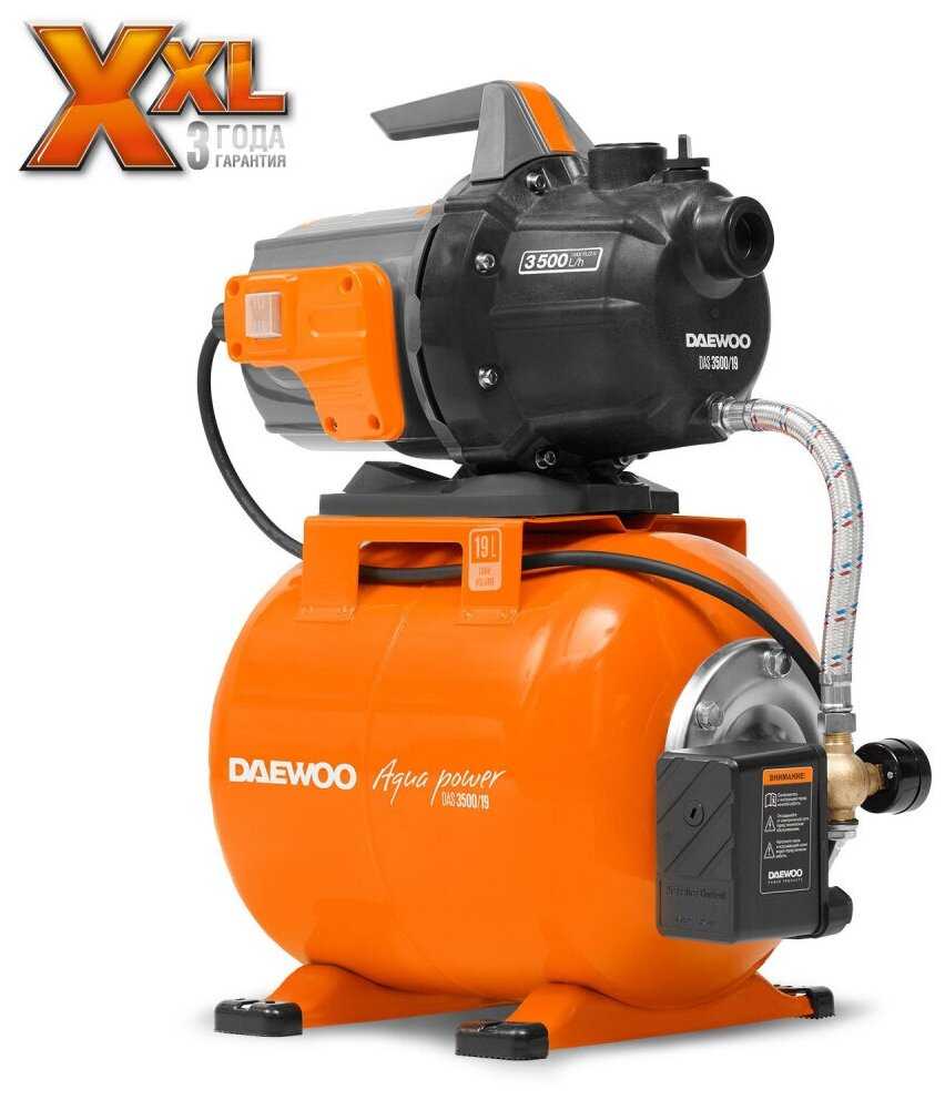 Насосная станция Daewoo Power Products DAS 3500/19 (900 Вт) фотография 8