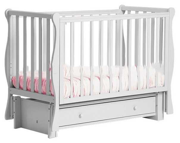 Кроватка ЛЕЛЬ (Кубаньлесстрой) Кубаночка-4 БИ 40.3, классическая, продольный маятник