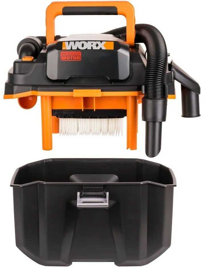 Аккумуляторный пылесос Worx для влажной и сухой уборки фотография 4