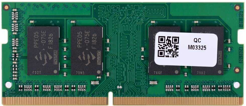 Оперативная память Patriot Memory SL 4 ГБ DDR4 SODIMM CL17 (PSD44G240082S) фотография 3