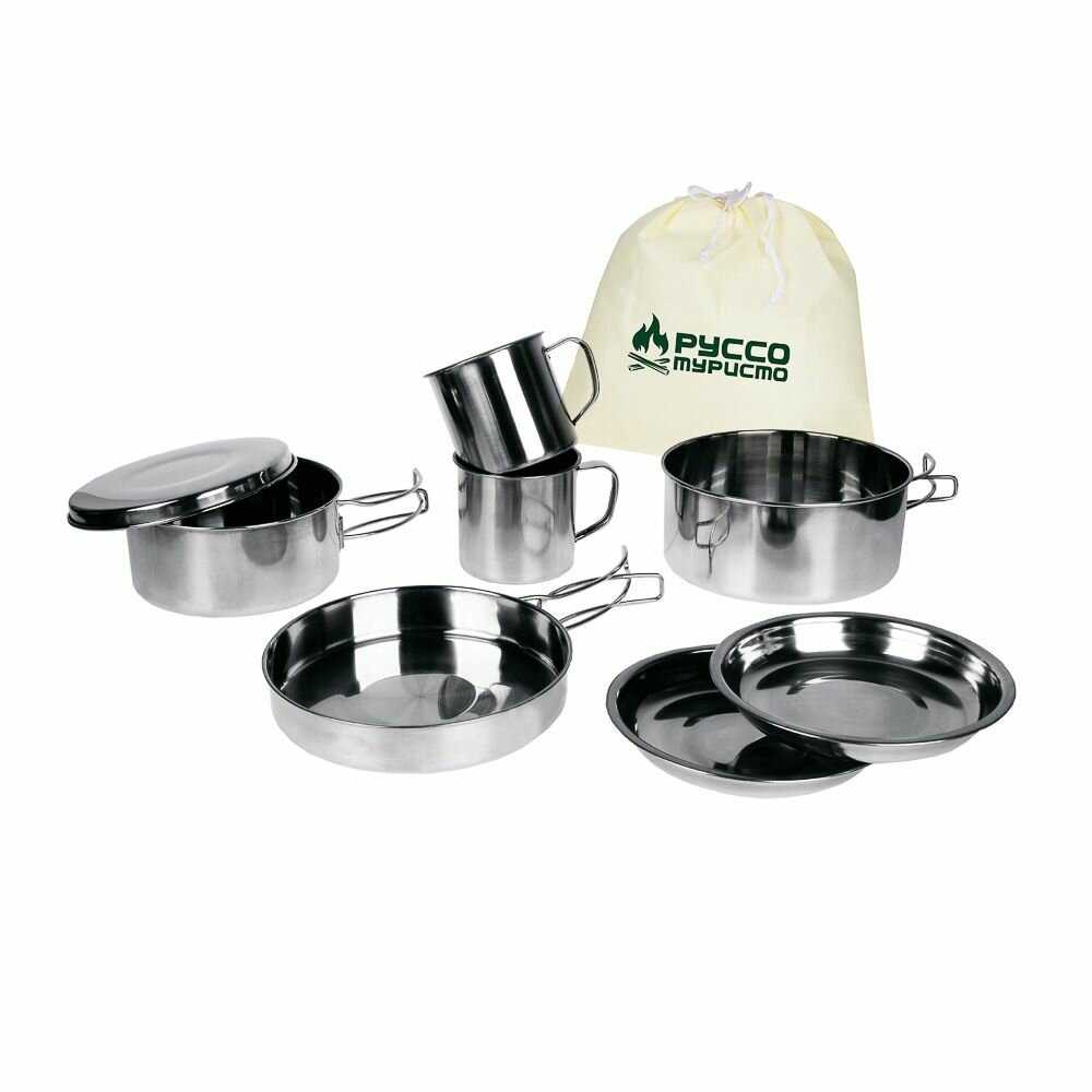Набор туристической посуды Набор туристической посуды фотография 3