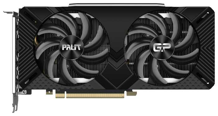 Видеокарта Palit GeForce RTX 2060 SUPER GP OC 8GB (NE6206SS19P2-1062A)