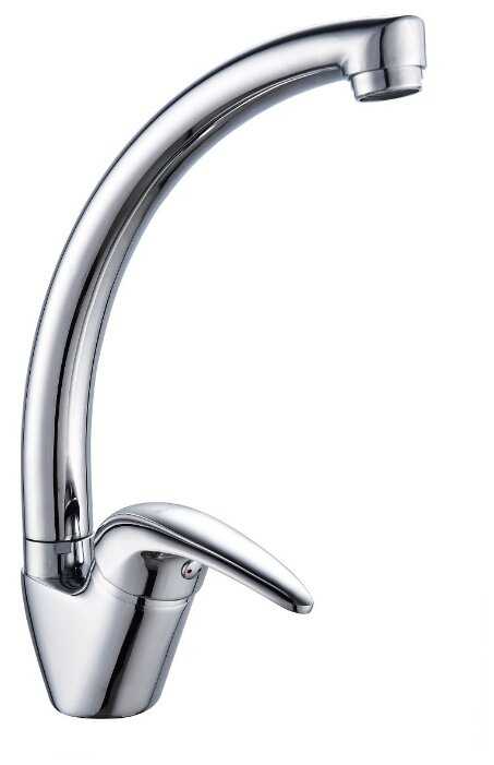 Смеситель для кухни (мойки) GROSS AQUA Basic 3205257С-A02, рычажный