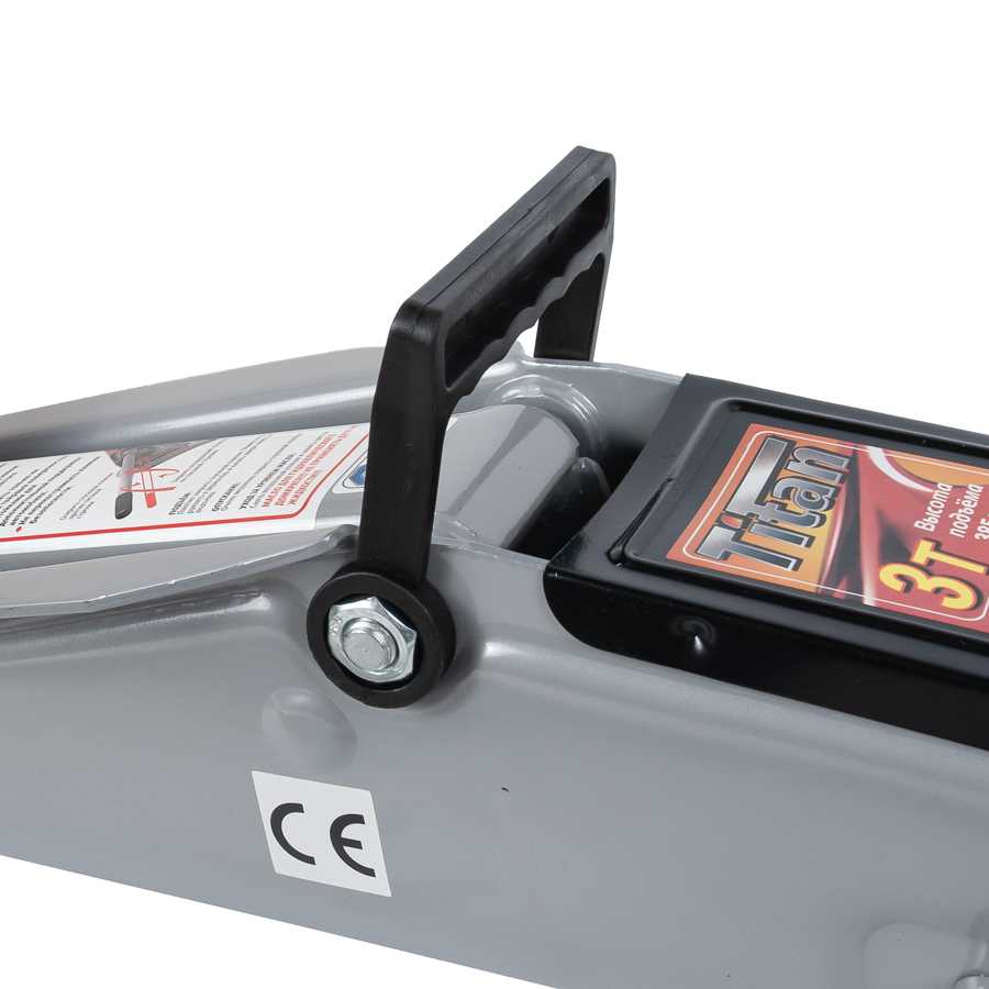 Домкрат Titan Домкрат подкатной 3т (35001) фотография 6