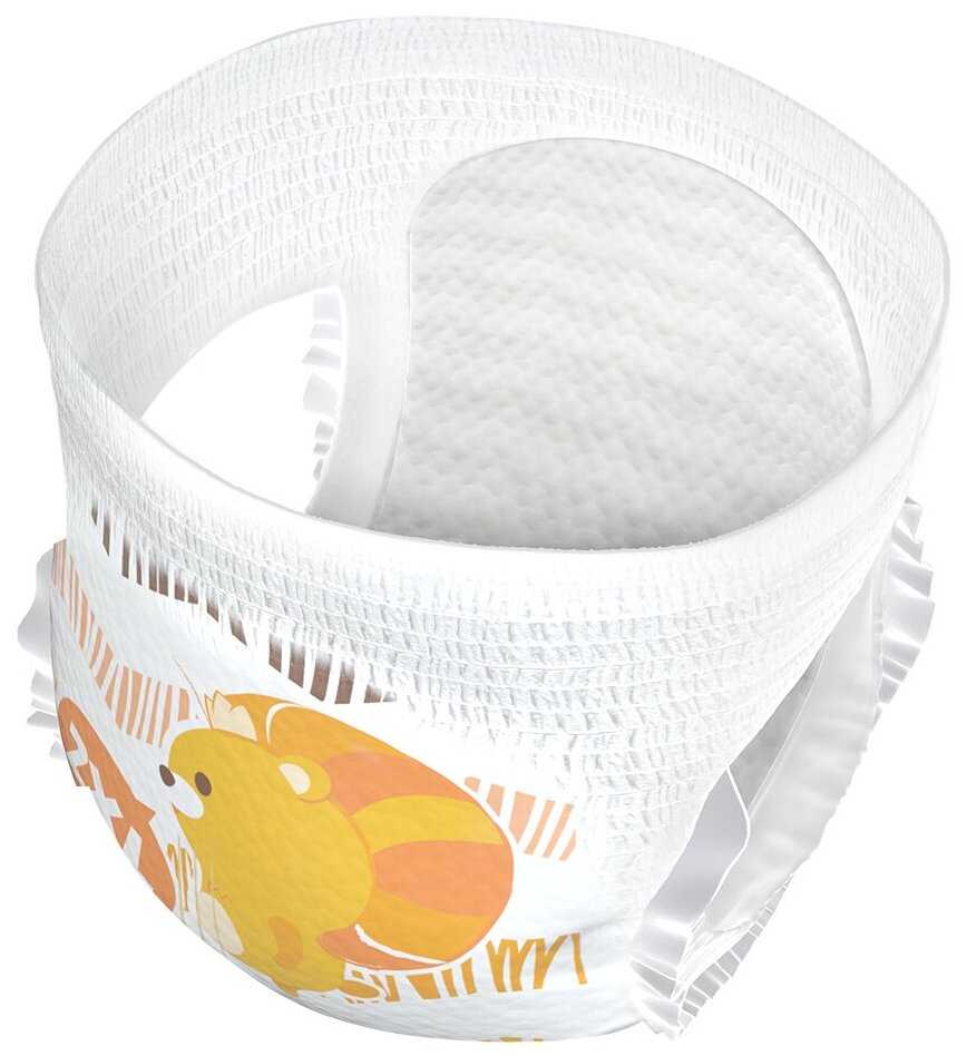 Подгузники-трусики детские K-MOM, DualStory размер 6/XXL от 15 кг 30 штук фотография 3