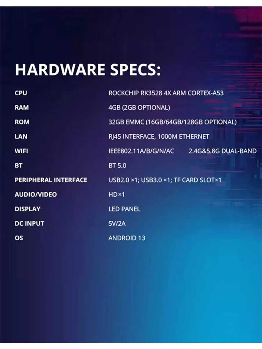 Медиаплеер Ugoos TOX4 (RK3528) фотография 2
