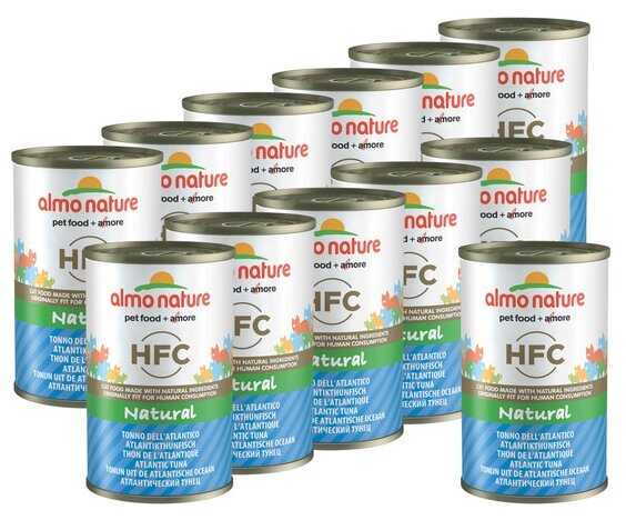 Корм для кошек Almo Nature Classic HFC (c атлантическим тунцом) фотография 9