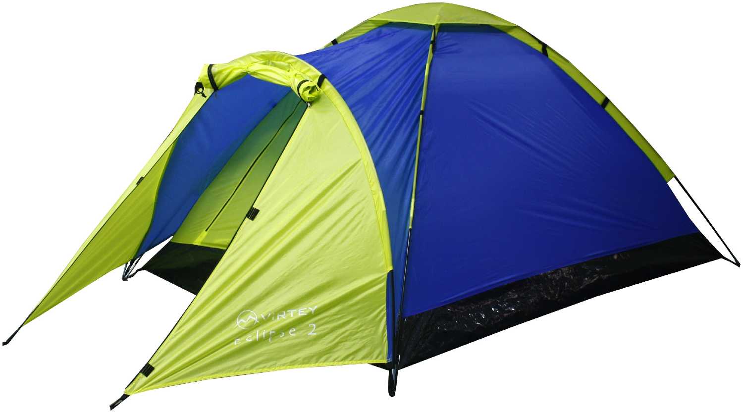 Палатка туристическая 2х местная однослойная с тамбуром Virtey Eclipse-2 (290х150х105 см)