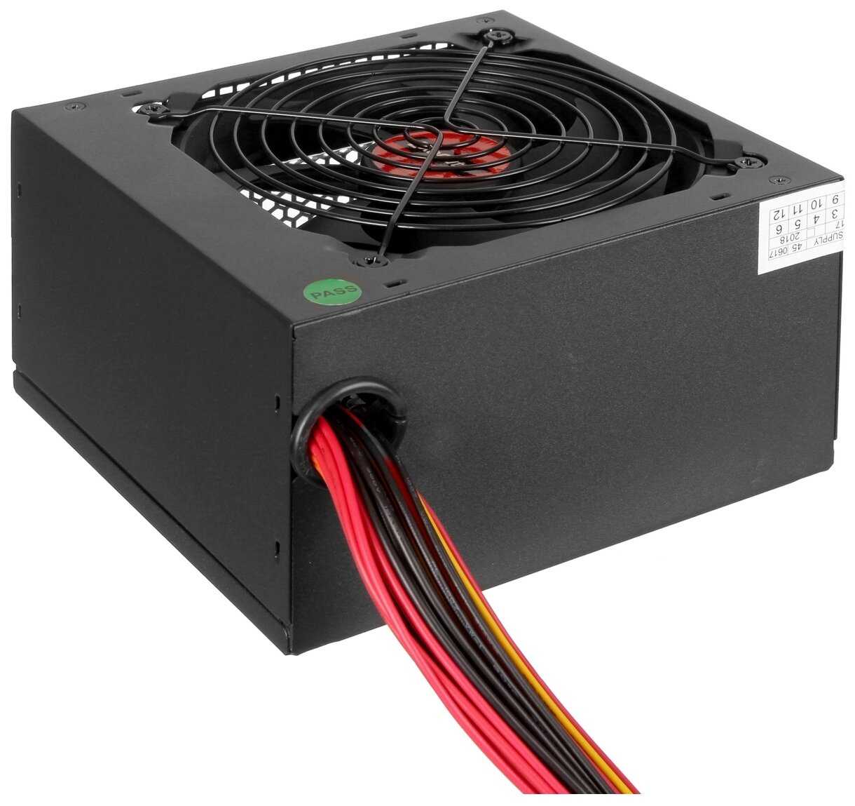 Блок питания ExeGate 700PPE 700W + кабель 220V с защитой от выдергивания фотография 2