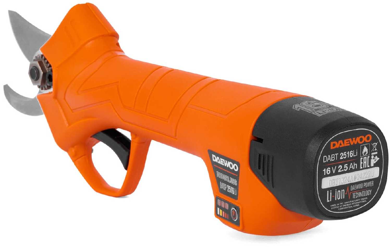 Секатор Daewoo Power Products DAGP 2516Li SET фотография 2