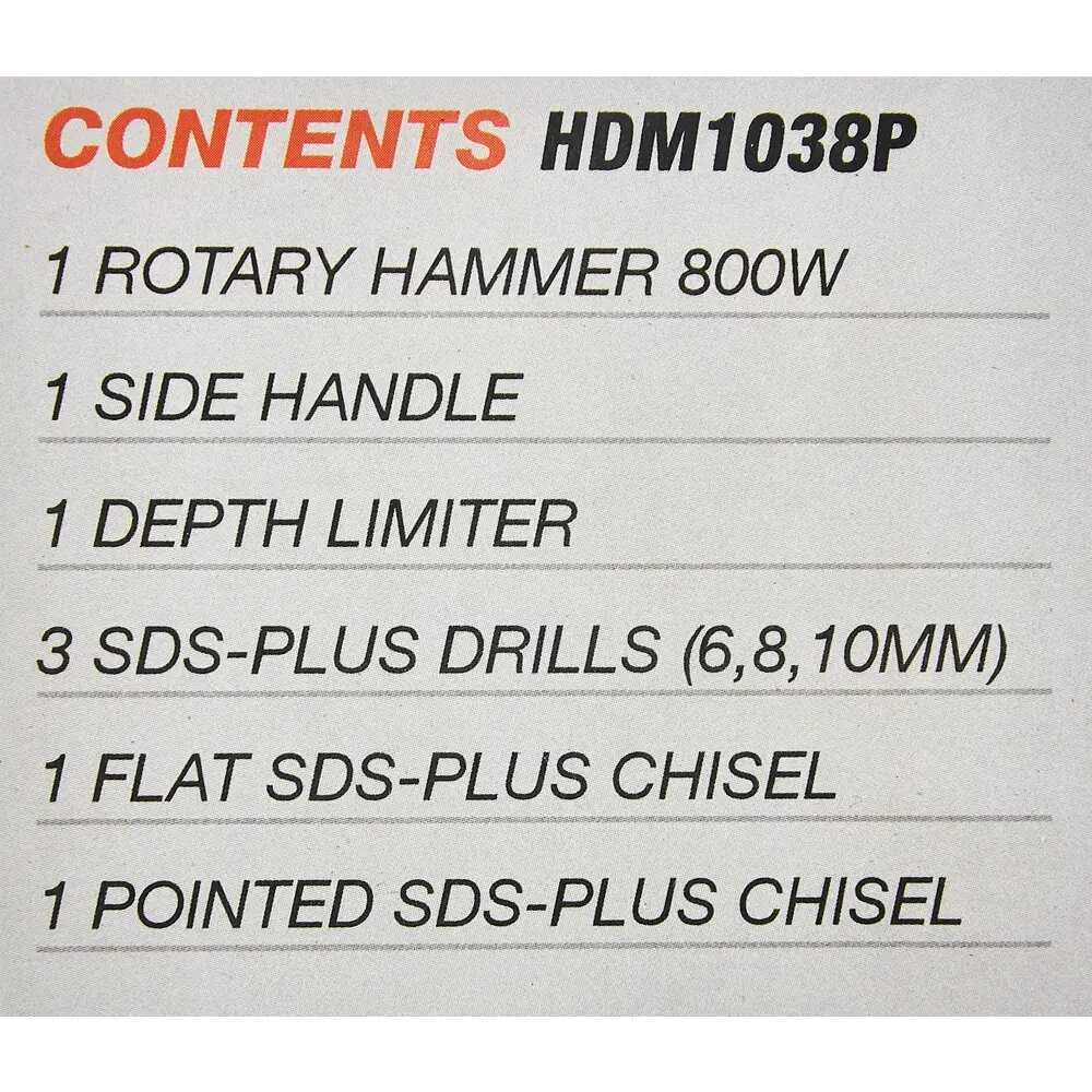 Перфоратор Ferm HDM1038P фотография 19