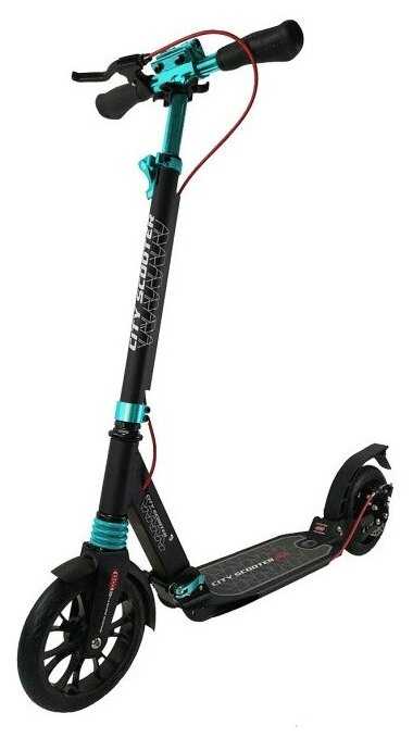 Самокат Sportsbaby Городской самокат Sportsbaby City Scooter Disk Brake MS-108 черно-синий