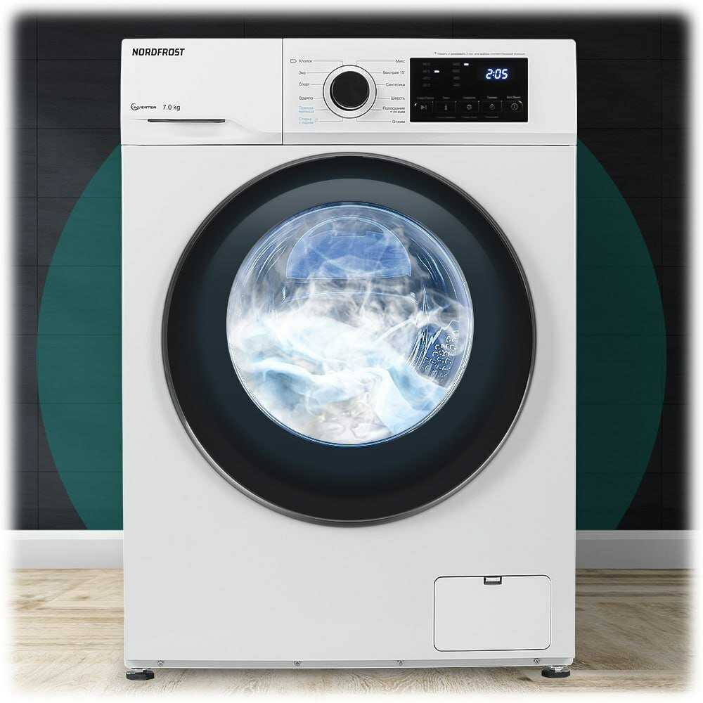 Стиральная машина NORDFROST i-WSQ4 7140 W, 7 кг, 1400 об/мин, инверторный мотор фотография 11