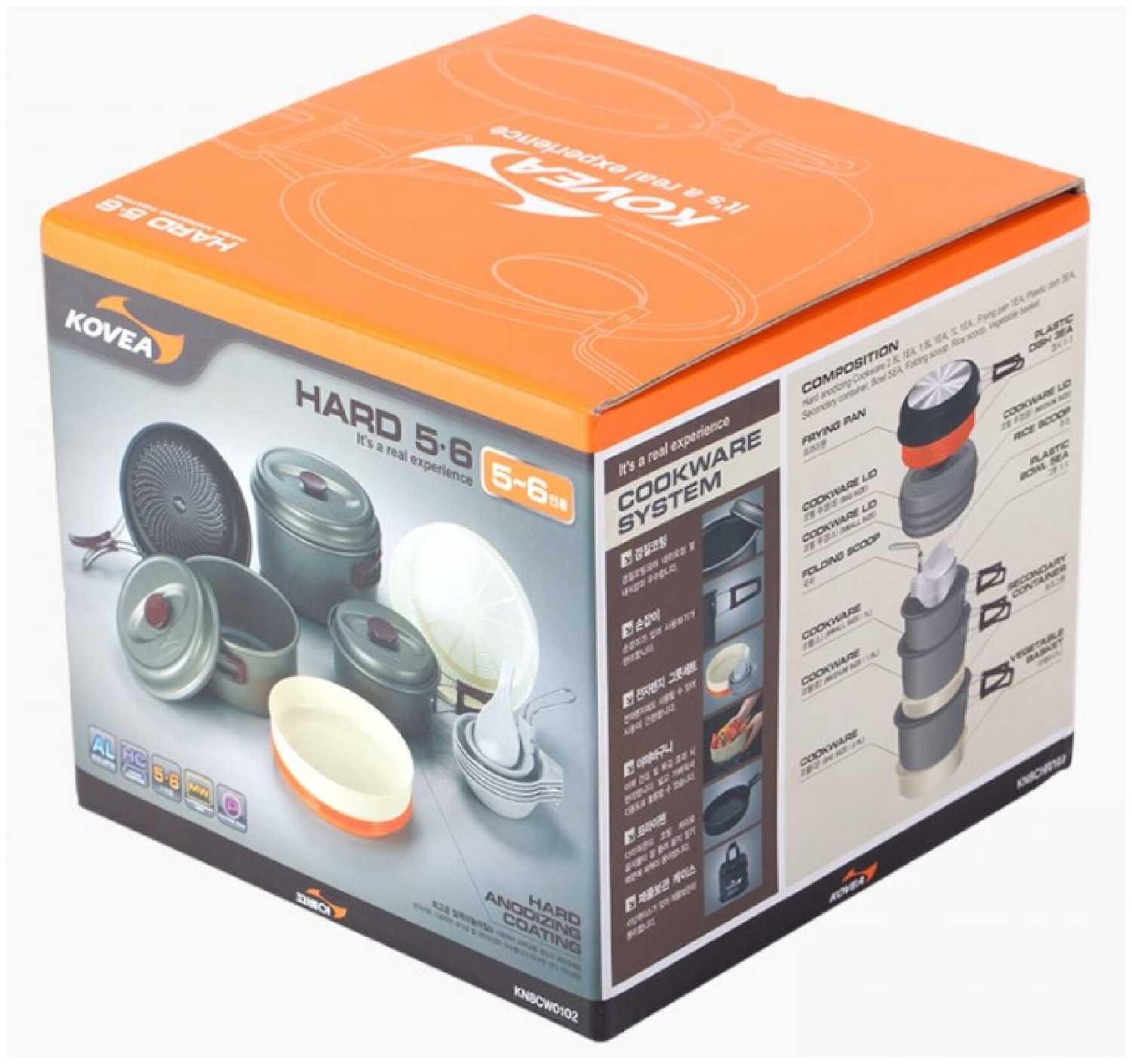Набор туристической посуды KOVEA Hard 56 KSK-WH56 фотография 10