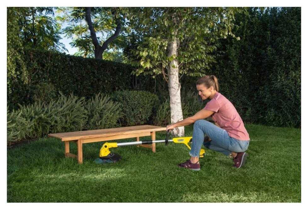 Триммер электрический KARCHER LTR 18-30 Battery Set фотография 5