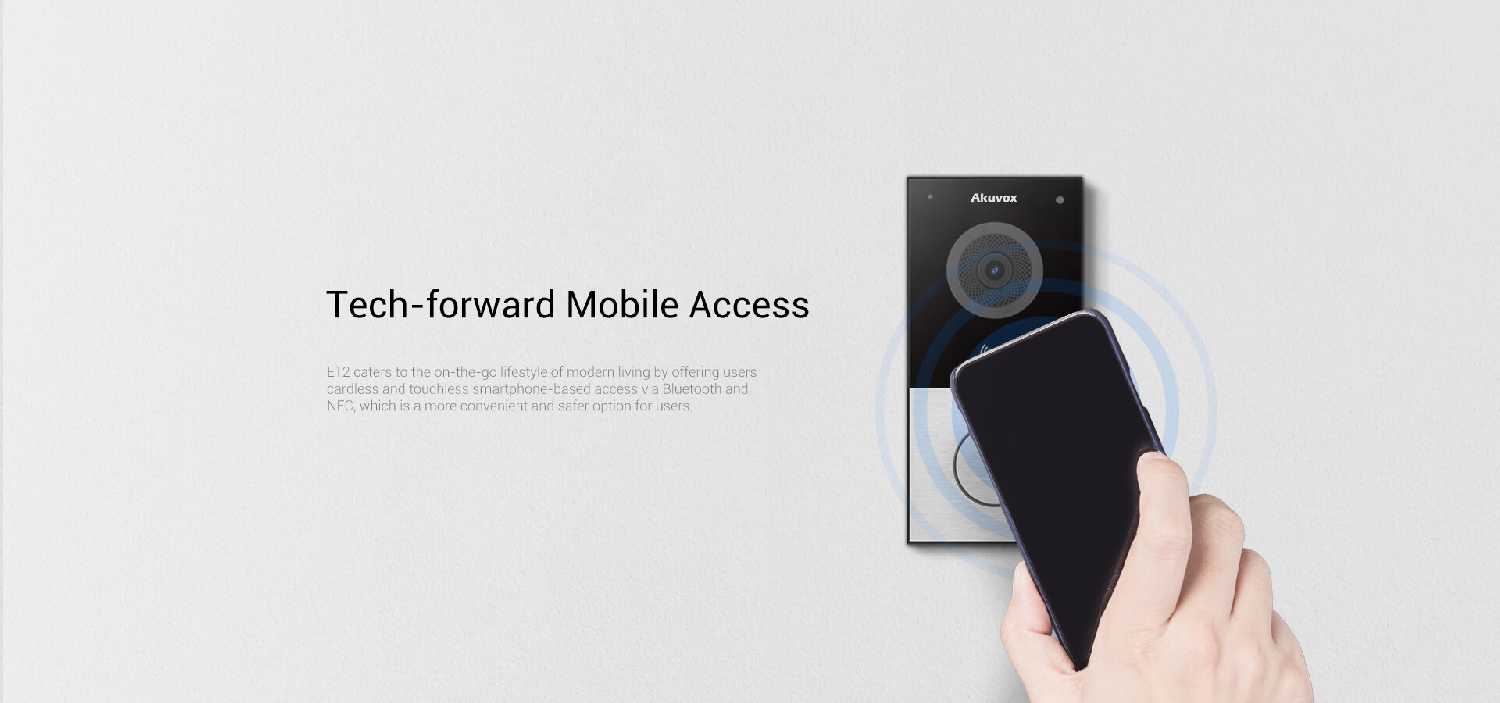 Вызывная панель Akuvox E12W фотография 5