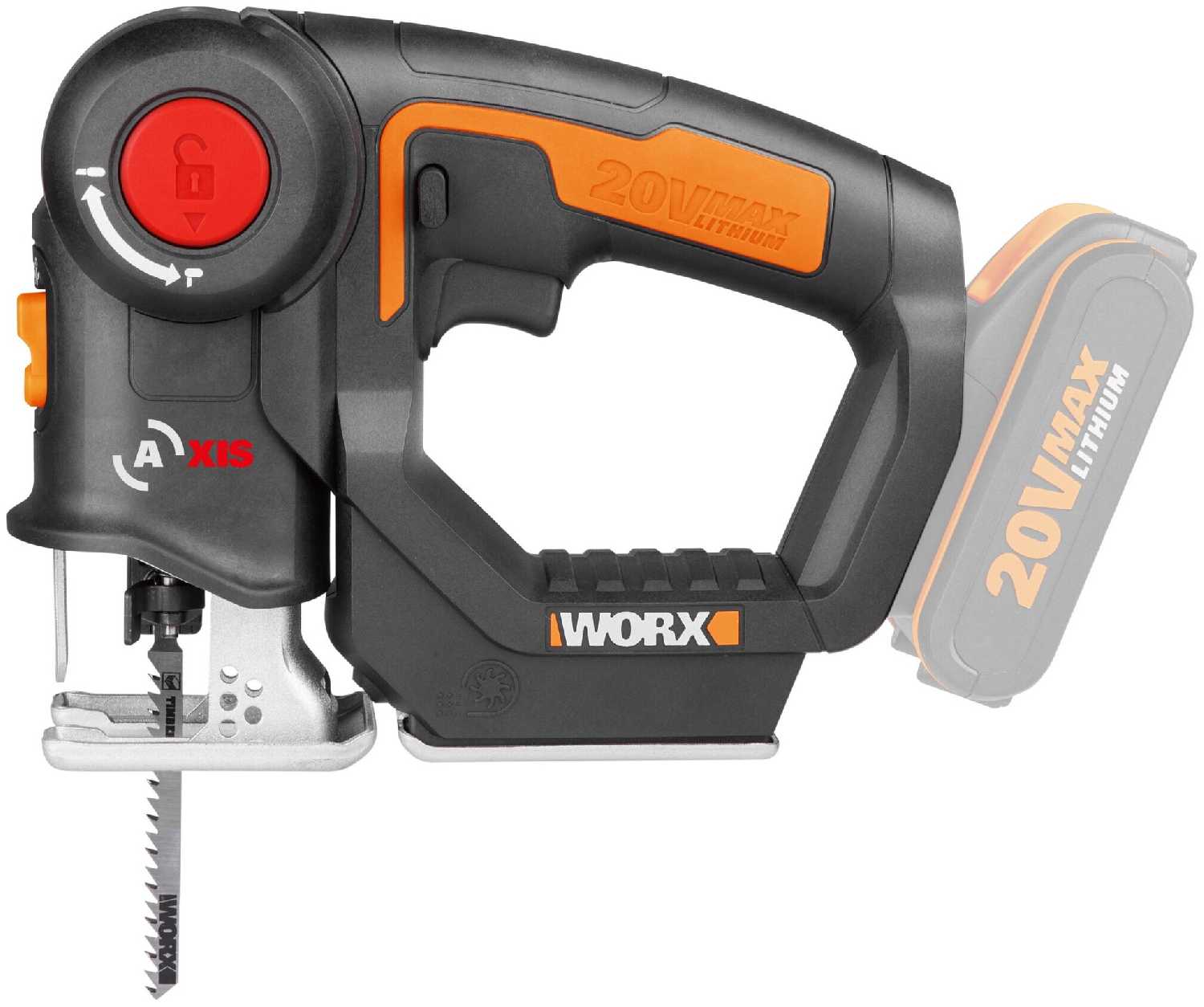 Электролобзик Worx WX550.9 фотография 1