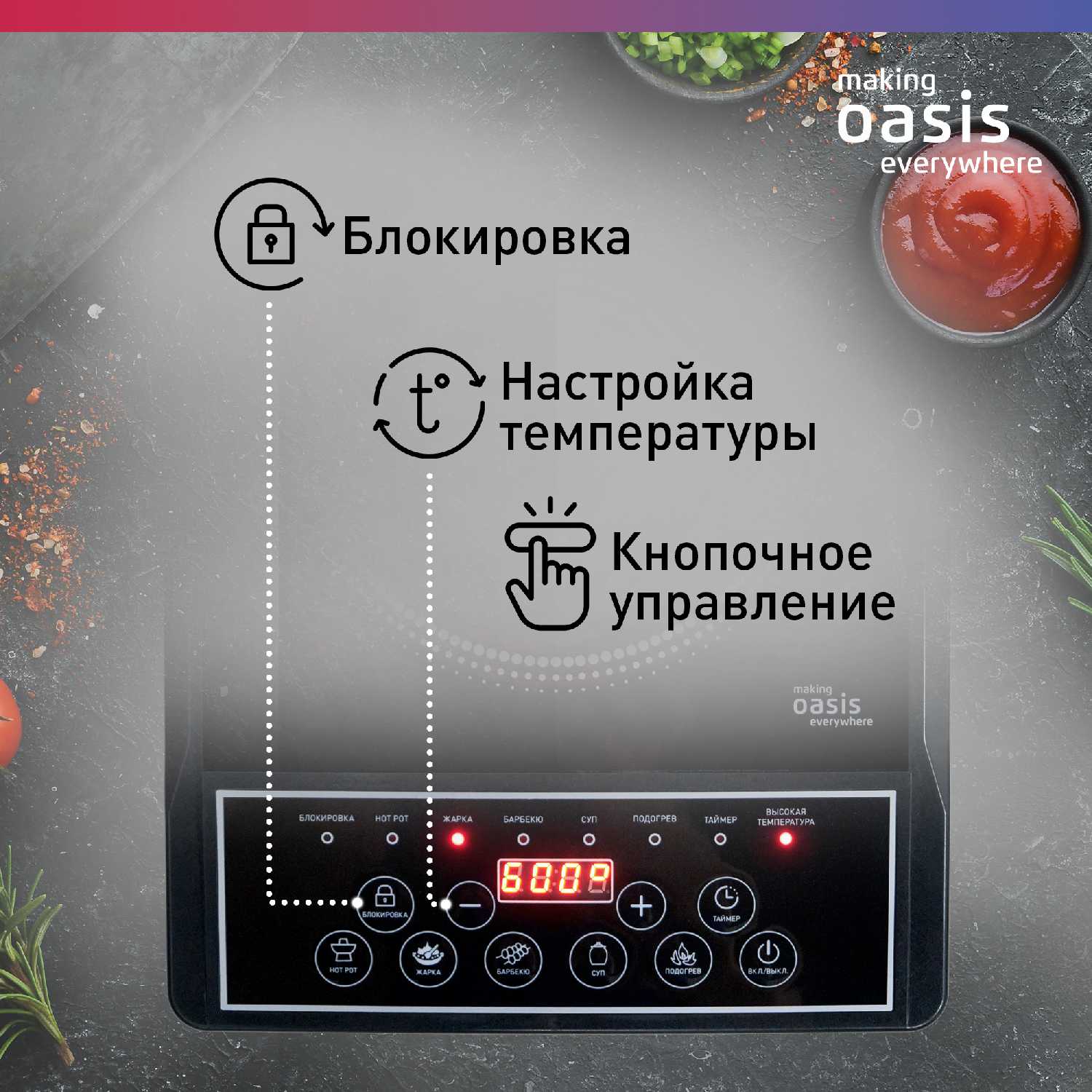 Электрическая плита Making Oasis everywhere A-PB1B фотография 3