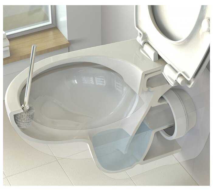 Чаша унитаза подвесная Ideal STANDARD Eurovit K881201 с горизонтальным выпуском фотография 3