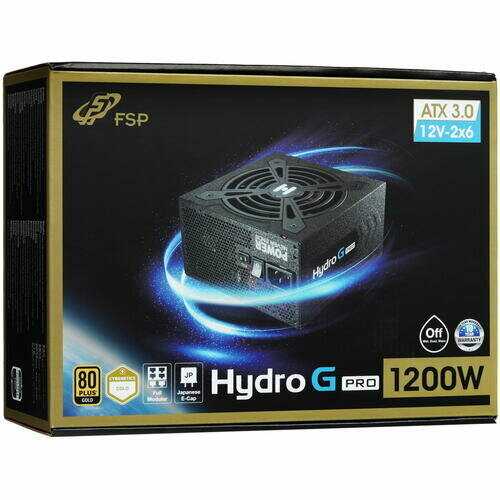 Блок питания FSP Hydro G PRO ATX3.0(PCIe5.0) 1200W (PPA12A1410) фотография 2