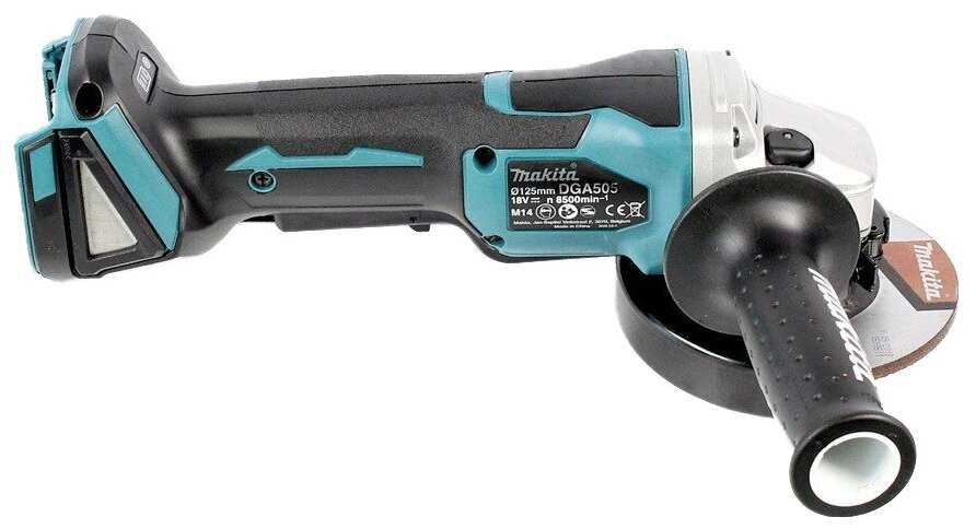 Аккумуляторная УШМ Makita DGA505Z, 125 мм фотография 4