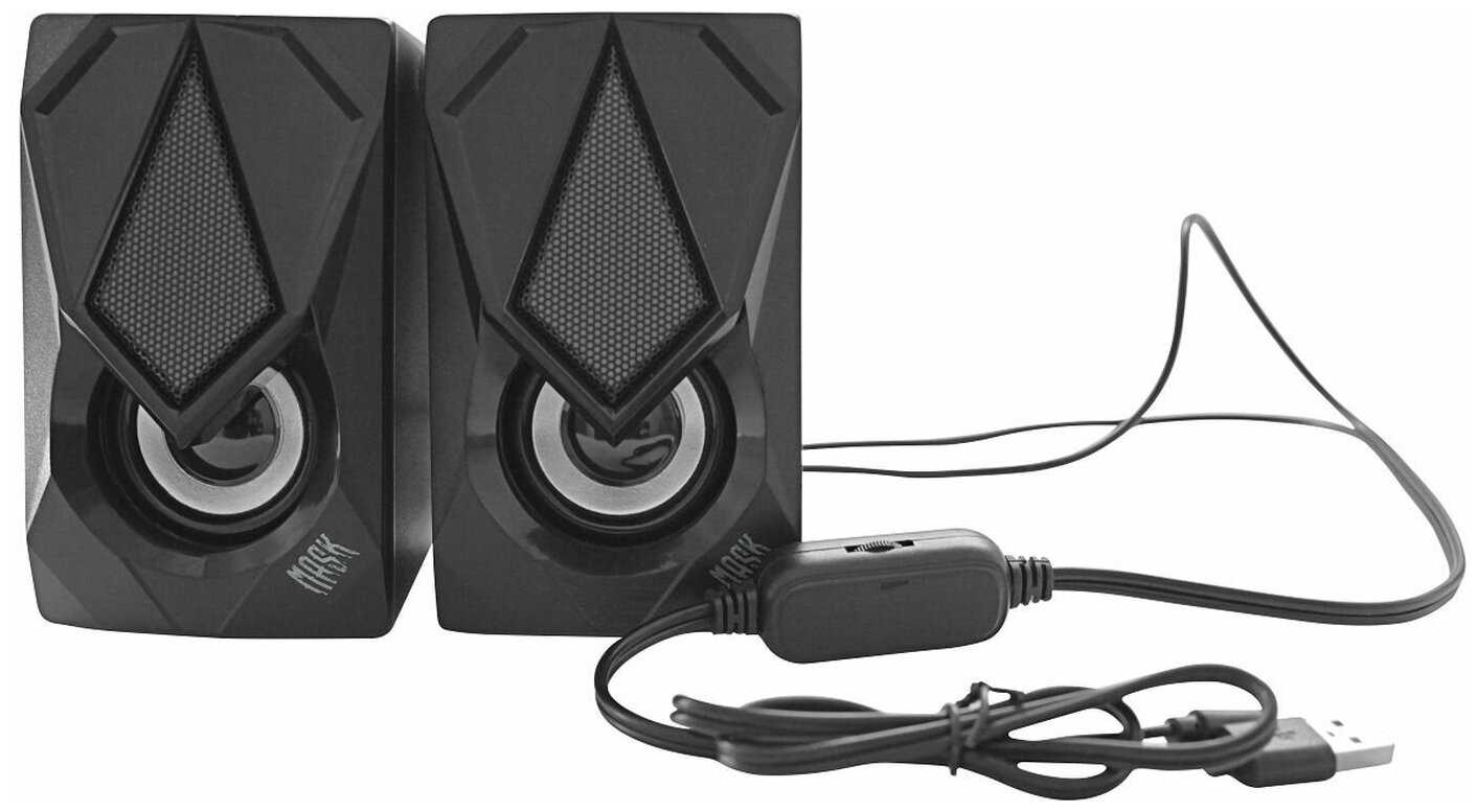 Компьютерные колонки Qumo Mask (5115369) фотография 6