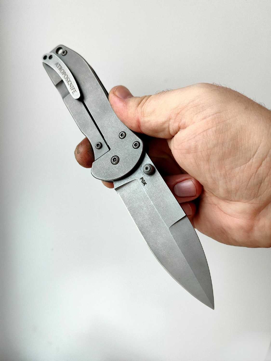 Нож туристический Atropos Кибер Бульдог фотография 12