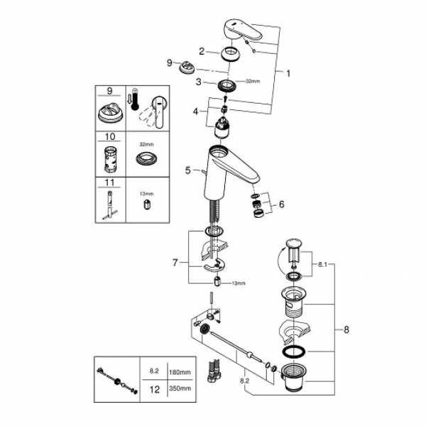 Смеситель для кухни Grohe Eurodisc Cosmopolitan (23448002) фотография 21
