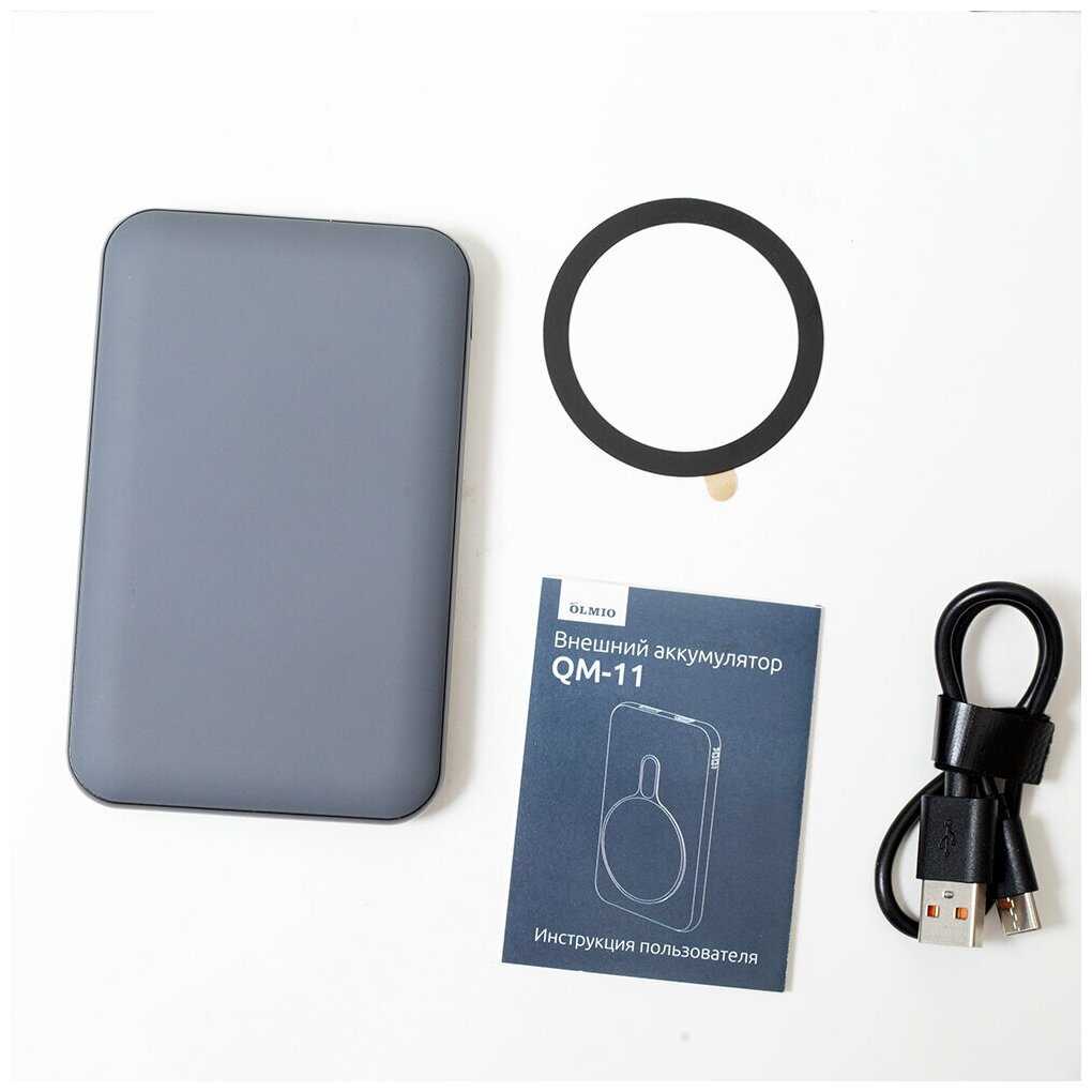 Портативное зарядное устройство Olmio QM-11 (10000mAh) фотография 18