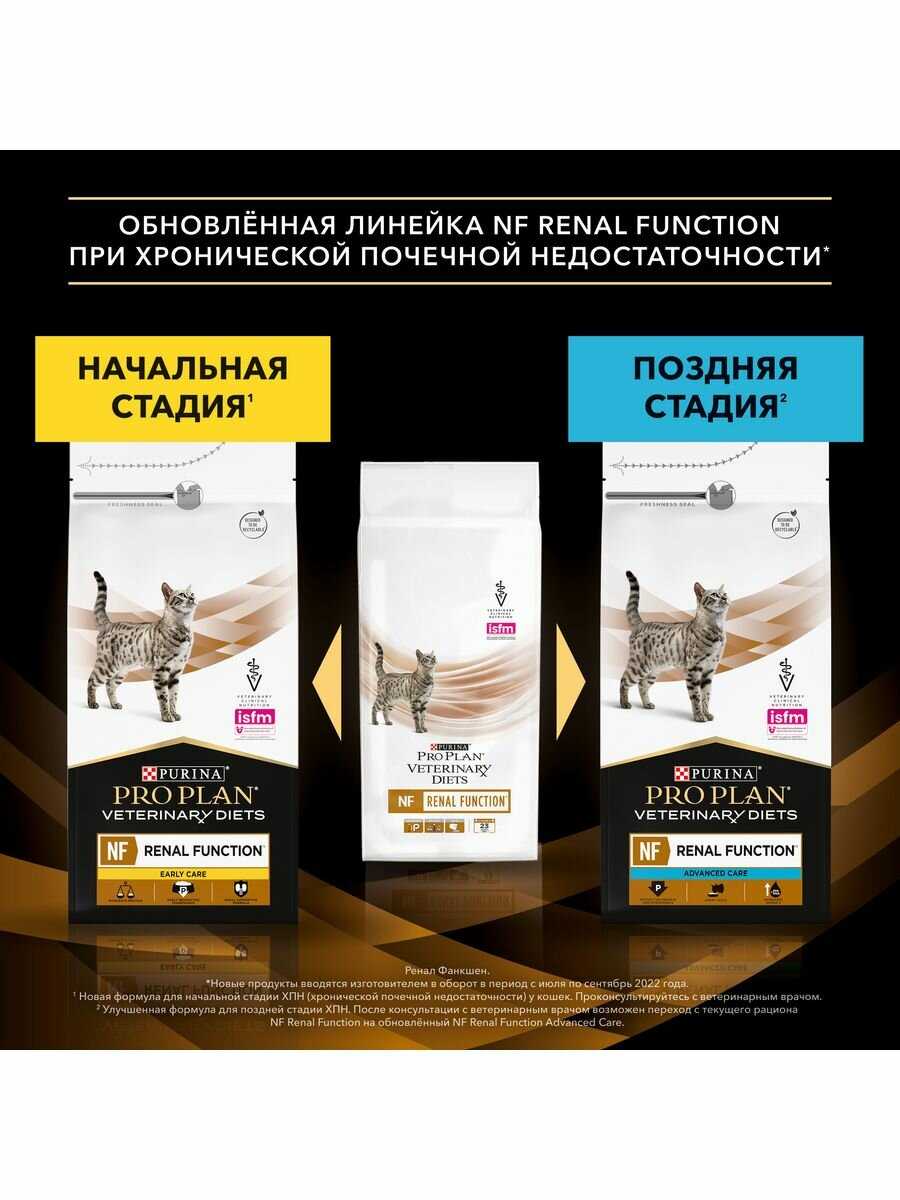 Корм для кошек Pro Plan Veterinary Diets NF Renal Function Advanced care (Pro Plan) фотография 14