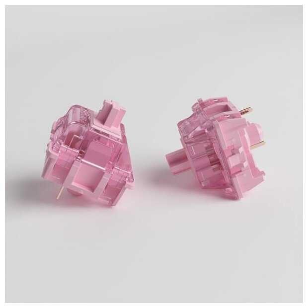 Игровая механическая клавиатура AKKO 3061 World Tour Tokyo R2 (Rus), CS Gateron Pink фотография 9