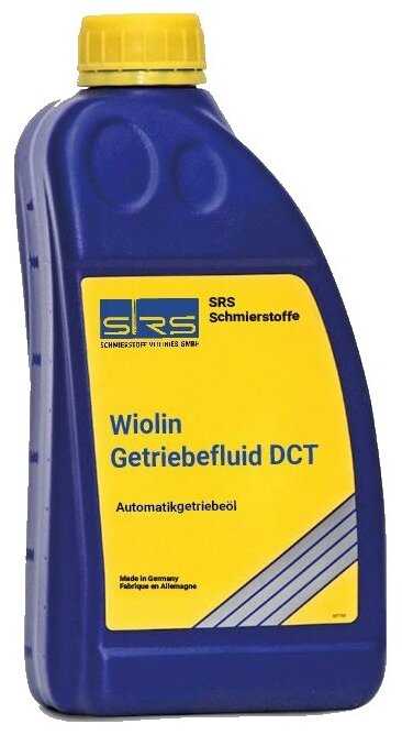 Масло трансмиссионное SRS SRS WIOLIN ATF Getriebefluid DCT