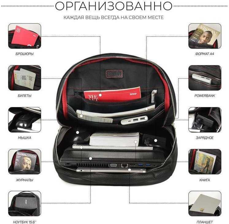 Мужской рюкзак BRIALDI Galaxy фотография 13