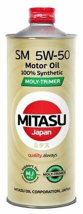 Синтетическое моторное масло Mitasu MJ-M13 Moly-Trimer SM 5W-50