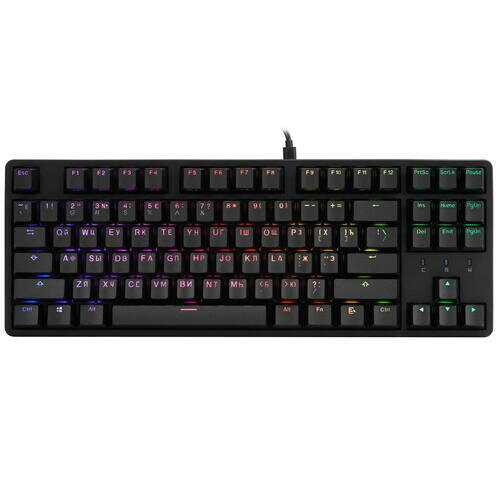 Механическая клавиатура Durgod Cavalry 87 (TKL, PBT Double-shot keycaps, Hot-swap, RGB) фотография 12