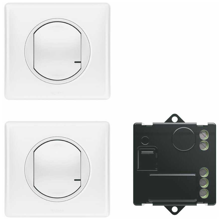 Комплект умного дома Legrand дополнительный Celiane with NETATMO 067777 (белый) фотография 2