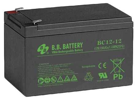 Аккумуляторная батарея B.B. Battery BC12-12